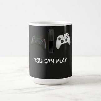 Minimalistische "You Can Play" Gaming Controller M Koffiemok