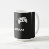 Minimalistische "You Can Play" Gaming Controller M Koffiemok (Voorkant rechts)