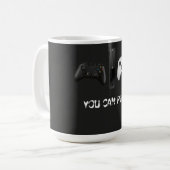 Minimalistische "You Can Play" Gaming Controller M Koffiemok (Voorkant links)