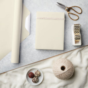 Minimalistische zachte room effen kleur gewoon cadeaupapier