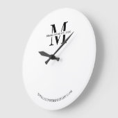 Minimalistische zakelijke Logo Corporate Gift Comp Grote Klok (Hoek)