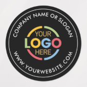 Minimalistische zakelijke Logo Corporate Promotion Labels (Design 2)
