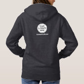 Minimalistische zakelijke Logo Hoodie (Achterkant)