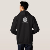 Minimalistische zakelijke Logo Hoodie (Achterkant volledig)