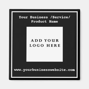 Minimalistische zakelijke Logo Magneet