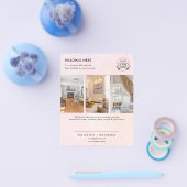 Minimalistische zakelijke marketingbrochure | Logo Flyer (Enkel)