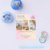 Minimalistische zakelijke marketingbrochure | Logo Flyer (Enkel)