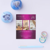 Minimalistische zakelijke marketingbrochure | Logo Flyer (Enkel)