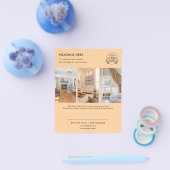 Minimalistische zakelijke marketingbrochure | Logo Flyer (Enkel)