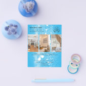 Minimalistische zakelijke marketingbrochure | Logo Flyer (Enkel)