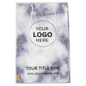 Minimalistische Zakelijke Moderne Cadeautas (Voorkant)