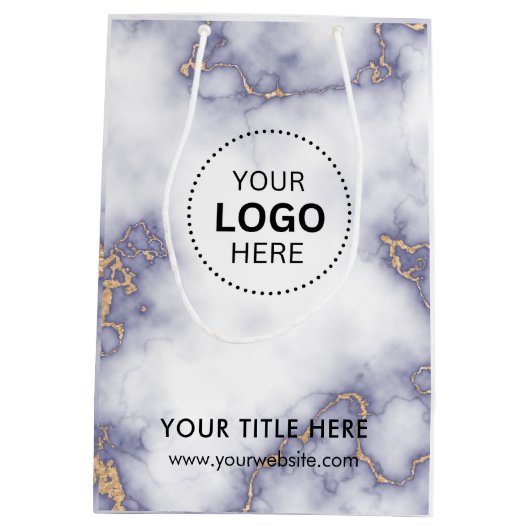 Minimalistische Zakelijke Moderne Cadeautas (Achterkant)