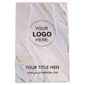 Minimalistische Zakelijke Moderne Cadeautas (Voorkant)