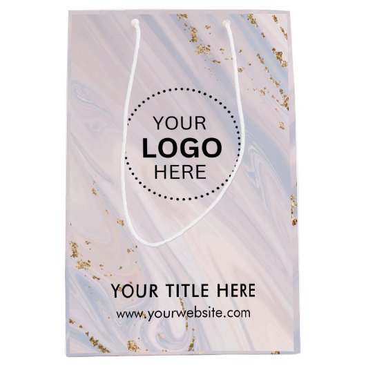 Minimalistische Zakelijke Moderne Cadeautas (Voorkant)