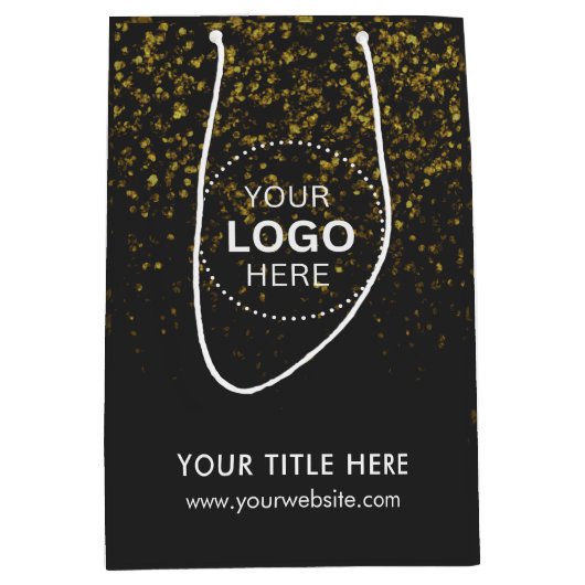 Minimalistische zakelijke moderne cadeautas (Voorkant)