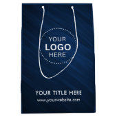 Minimalistische Zakelijke Moderne Cadeautas (Voorkant)