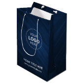 Minimalistische Zakelijke Moderne Cadeautas (Voorkant Gekanteld)