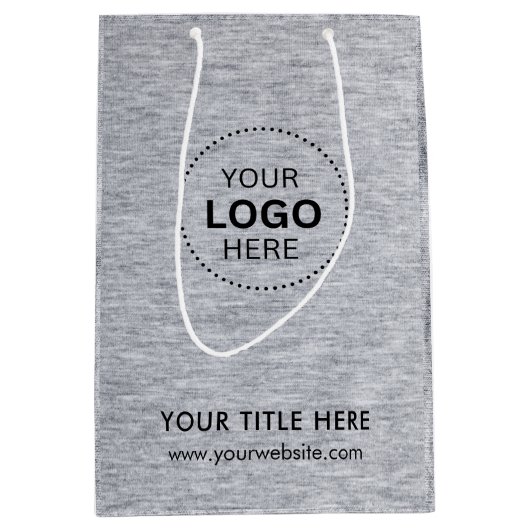 Minimalistische Zakelijke Moderne Cadeautas (Voorkant)