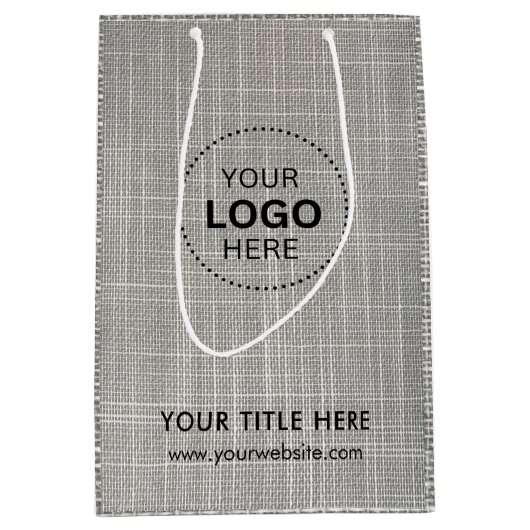 Minimalistische Zakelijke Moderne Cadeautas (Voorkant)