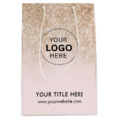 Minimalistische Zakelijke Moderne Cadeautas (Voorkant)