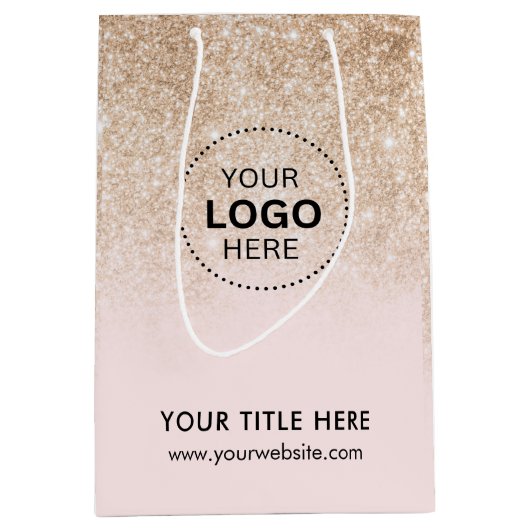 Minimalistische Zakelijke Moderne Cadeautas (Voorkant)