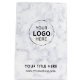 Minimalistische Zakelijke Moderne Cadeautas (Achterkant)