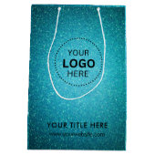 Minimalistische Zakelijke Moderne Cadeautas (Achterkant)