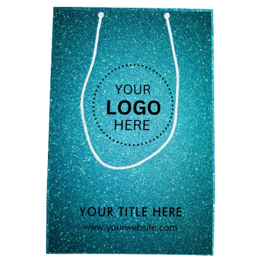 Minimalistische Zakelijke Moderne Cadeautas (Achterkant)