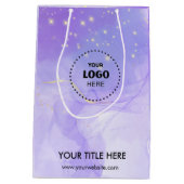 Minimalistische Zakelijke Moderne Cadeautas (Achterkant)