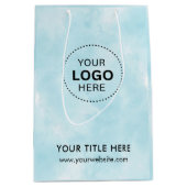 Minimalistische Zakelijke Moderne Cadeautas (Voorkant)