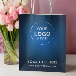 Minimalistische zakelijke moderne cadeautas