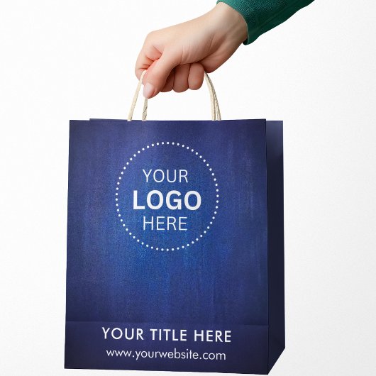 Minimalistische zakelijke moderne cadeautas