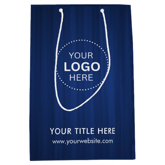 Minimalistische Zakelijke Moderne Cadeautas (Voorkant)