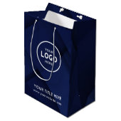 Minimalistische Zakelijke Moderne Cadeautas (Voorkant Gekanteld)