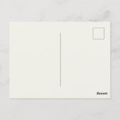 Minimalistische zegeningsansichtkaart om van klein briefkaart (Achterkant)