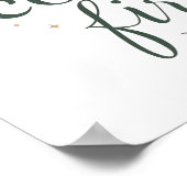 Minimalistische Zelfzorg en Zen Spreuk Poster (Hoek)