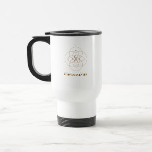 Minimalistische Zen-acupunctuurbeker  Acupunctuur  Reisbeker