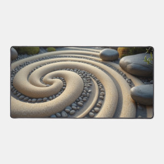 Minimalistische zen Garden Desk Mat