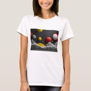 Minimalistische Zen Tuin T-Shirt – Mindfulness & S