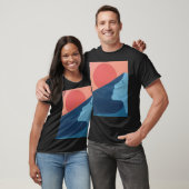 Minimalistische Ziel T-shirt (Unisex)