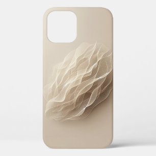 Minimalistische Zijde Golf Abstracte Hoesje Etheri