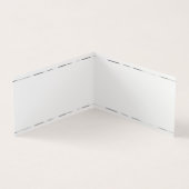 Minimalistische zilveren strepen op wit visitekaartje (Binnen)