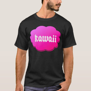 Minimalistische Zoete Kawaii Karakter T-shirt