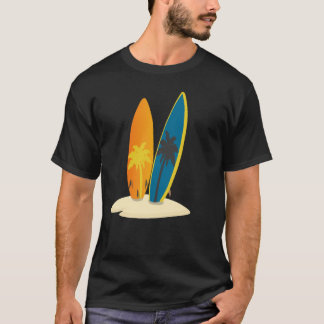 Minimalistische Zon Zee T-shirt