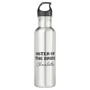 Minimalistische Zus­ter Van De Bruid Waterfles