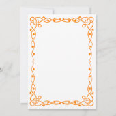 Minimalistische zwart-wit bloemen 1e verjaardag kaart (Achterkant)