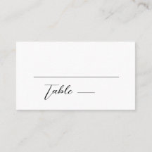 Minimalistische zwart-wit eenvoudige bruiloft