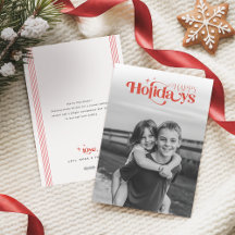 Minimalistische zwart-wit foto retro Kerstmis