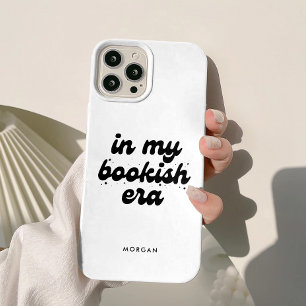 Minimalistische Zwart & Wit In Mijn BoekenTijdperk iPhone 15 Case