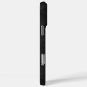 Minimalistische Zwarte 3D Golven Patroon iPhone 16 Case-Mate iPhone Case (Achterkant / Rechts)